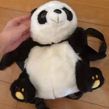 팬더 봉제 인형 백팩