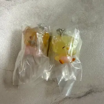 mikko characters 메지루시 액세서리 2 라떼 퍼프