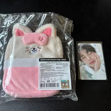 straykids 아이엔 팬미팅 봉제 인형 콜렉트 케이스 트레이딩 카드 포함