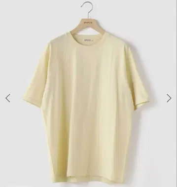 AURALEE 오라리 LUSTER PLAITING TEE MEN