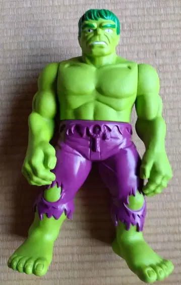 가격 인하 중 당시 물건. 헐크 HULK 소프트 비닐 액션 피규어 약 30cm