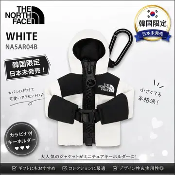 한국 한정판 THE NORTH FACE 다운 자켓형 키링 참