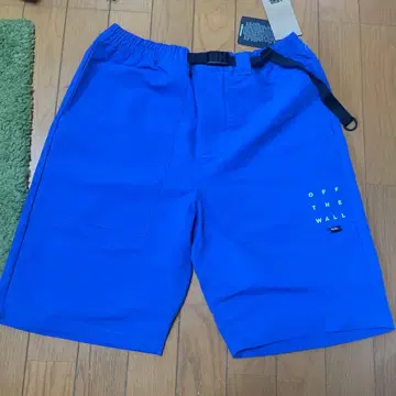 VANS OFF THE WALL 숏팬츠 블루 S 사이즈