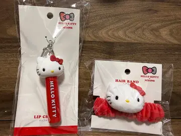 HELLO KITTY x 3COINS 헤어밴드&립 참