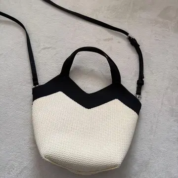 ZARA 천 가방 미니 토트백 2way