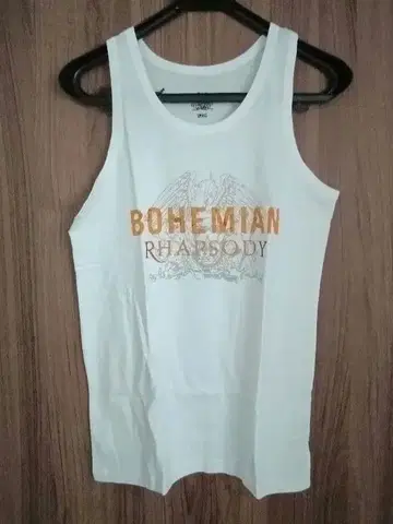 BOHEMIAN RHAPSODY 탱크탑 화이트 S사이즈