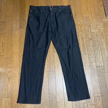 DOCKERS 다커스 와이드 슬랙스 블랙 초와이드 w38 l30