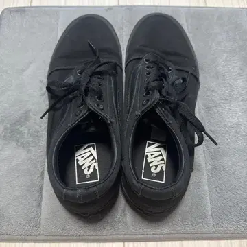 VANS 스니커즈 25.5cm 올 블랙 남성용