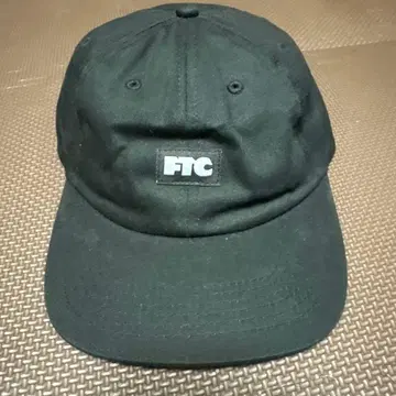 FTC 로고 캡 블랙