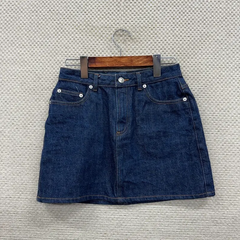 아페쎄 A.P.C 청치마 데님 미니 스커트 36 D09091