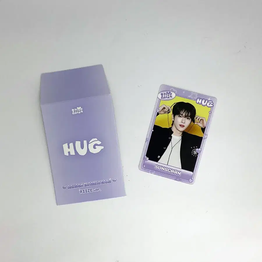 라이즈 성찬 허그 포토카드 라이즈 버전_1 RIIZE SUNGCHAN HUG PHOTOCARD RIIZE ver_1