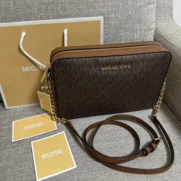 미사용 새상품 MICHAEL KORS 마이클코어스 숄더백 브라운