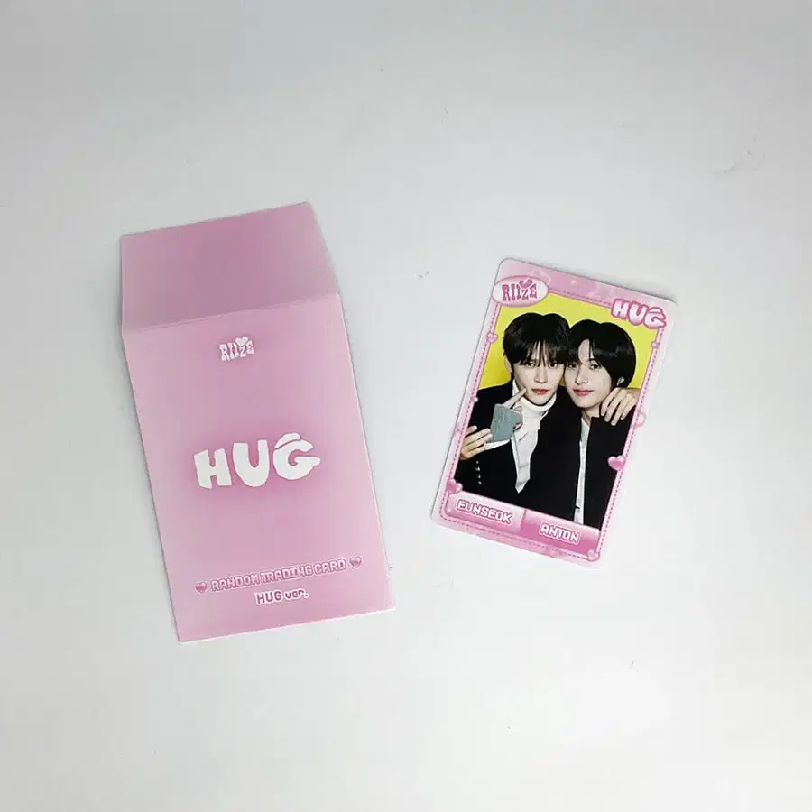 라이즈 은석 앤톤 허그 유닛 포토카드 허그 버전_1 RIIZE EUNSEOK ANTON HUG UNIT PHOTOCARD HUG ver_1