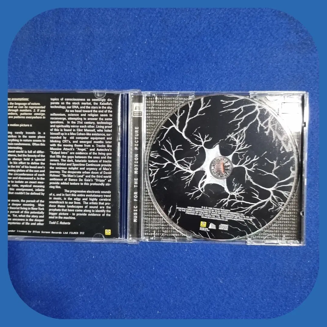 영화 파이OST CD 희귀반 민트