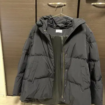 PLST 다운 자켓 블랙 S 사이즈