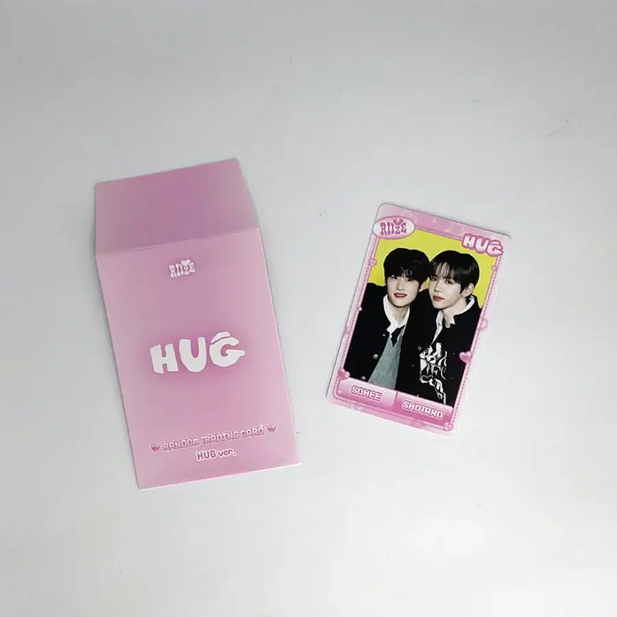 라이즈 쇼타로 소희 허그 유닛 포토카드 허그 버전_1 RIIZE SHOTARO SOHEE HUG UNIT PHOTOCARD HUG ver_1