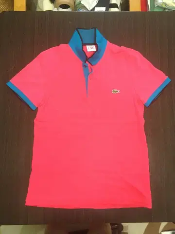 새상품급! LACOSTE L!VE 피케 셔츠 핑크 사이즈 3(S)