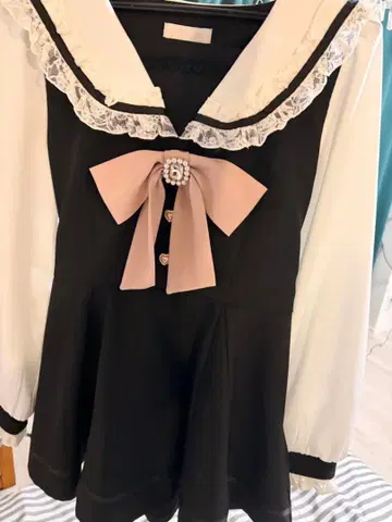 LIZLISA 긴팔 세일러 카라 셋업