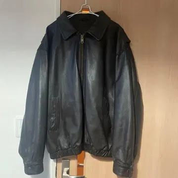 St. John's Bay 가죽 자켓 브라운 XL