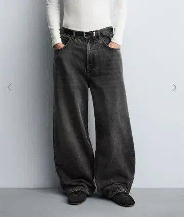 ZARA 배기핏 데님 팬츠 EU36