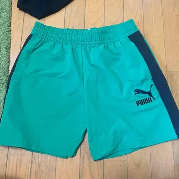 PUMA T7 TRACK 숏팬츠 그린