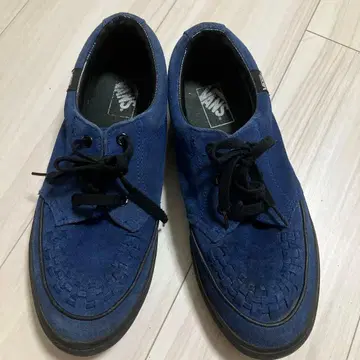 VANS 크리퍼 블루 스웨이드 가격 인하