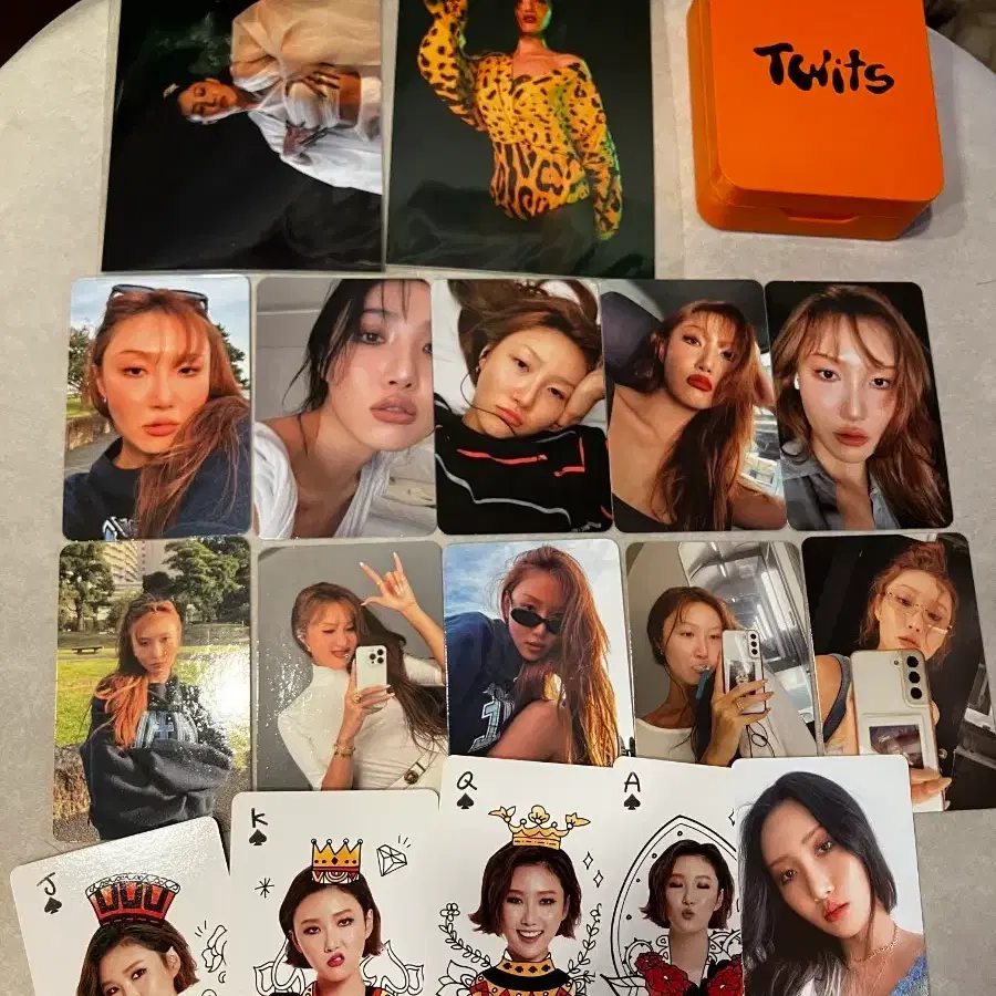 마마무 화사 포카 + 엽서 일괄