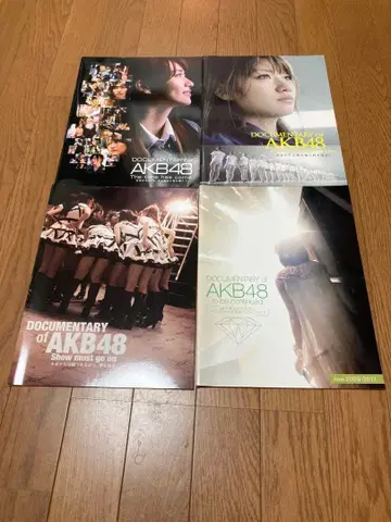 DOCUMENTARY of AKB48 팜플렛 4권 세트