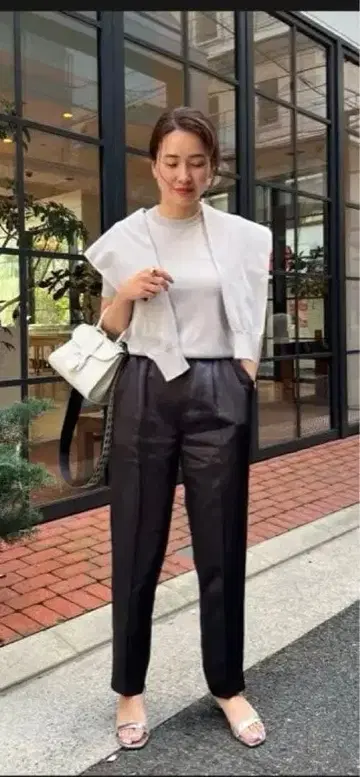 ohga 새틴 팬츠