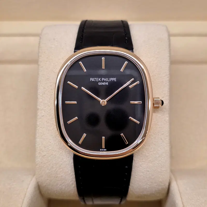파텍필립 5738R-001 골든 일립스 로즈골드 18k 금통