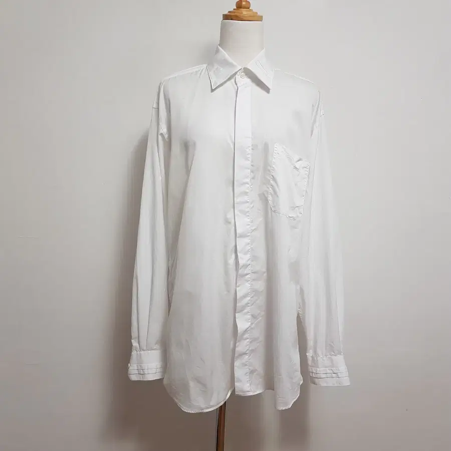 6387/pacorabanne 남 105사이즈 화이트셔츠/내옷방