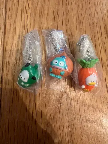 산리오 베지터블 비스킷 참 3종 세트