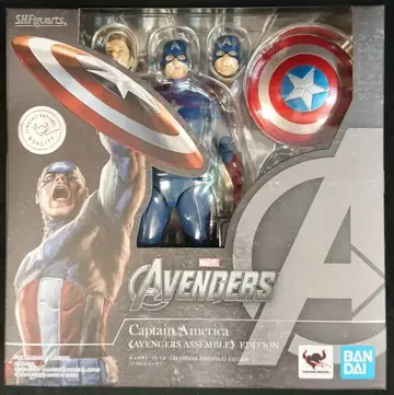 BANDAI SPIRITS S.H.Figuarts AVENGERS 캡틴 아메리카 - [ AVENGERS ASSEMBLE ] EDITION-