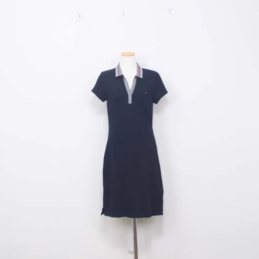 [정품] 타미힐피거(TOMMY HILFIGER) 여성 캐주얼 카라 원피스 S(P)사이즈 정인샵