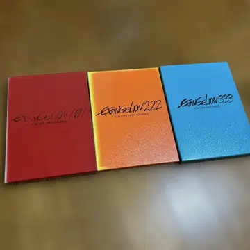 에반게리온 신극장판 DVD 묶음 판매 3권 세트