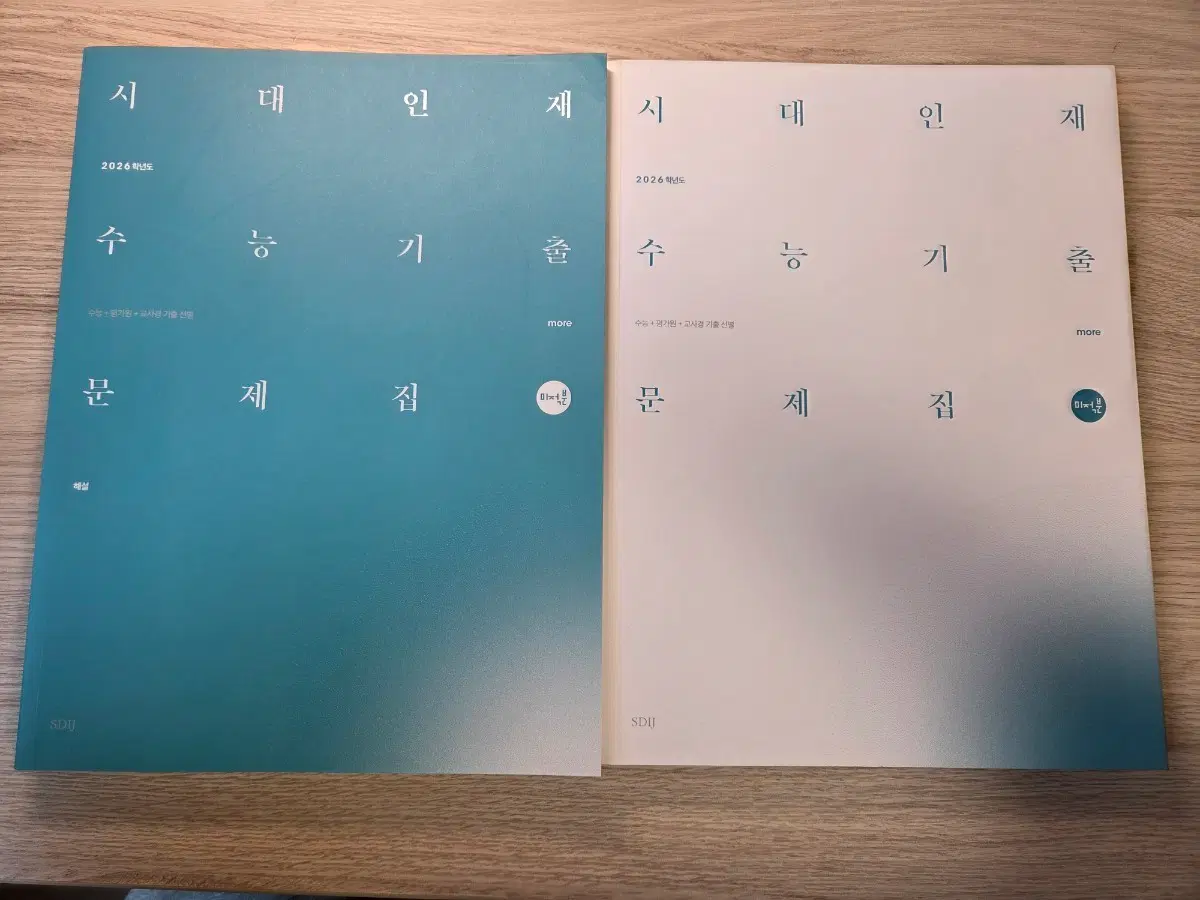 시대인재 수능기출 문제집 more