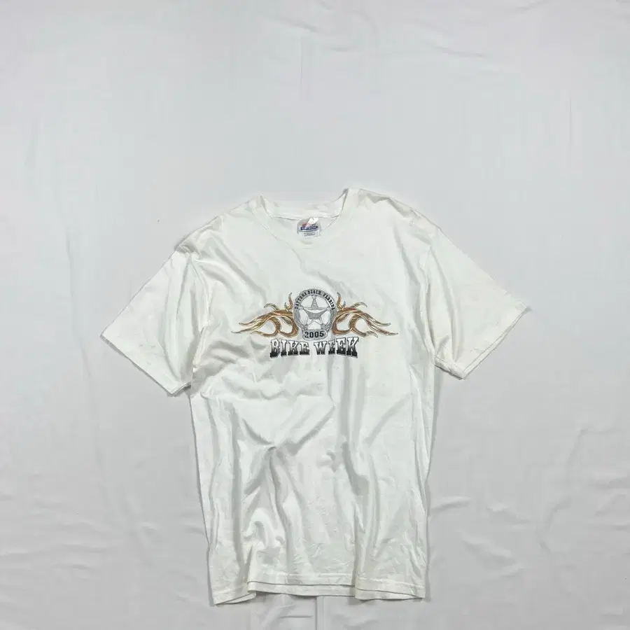 2005년도 bike week 프린트 반팔티