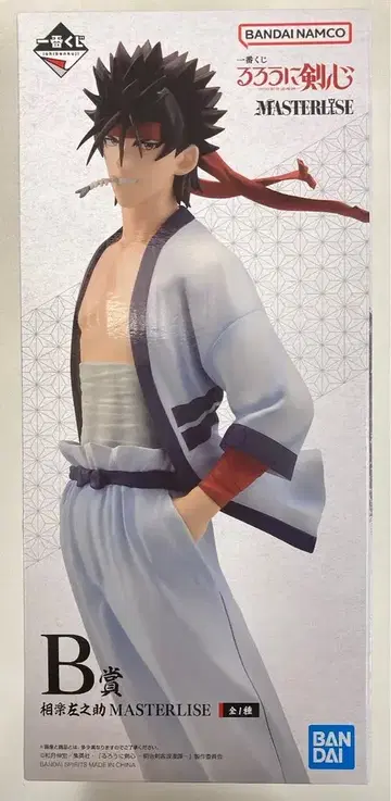 BANDAI SPIRITS 제일복권 바람의 검심 -메이지 검객 로망담- B상 소우라쿠 사노스케 MASTERLISE