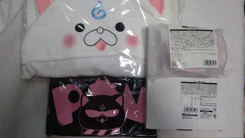 요괴워치 코마상 티셔츠 후드 부착 타월 세트
