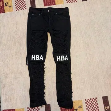hoodbyair 데미지 데님