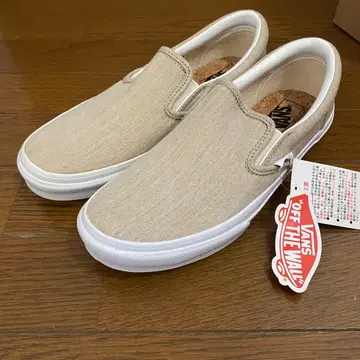VANS 베이지 스니커즈 26cm