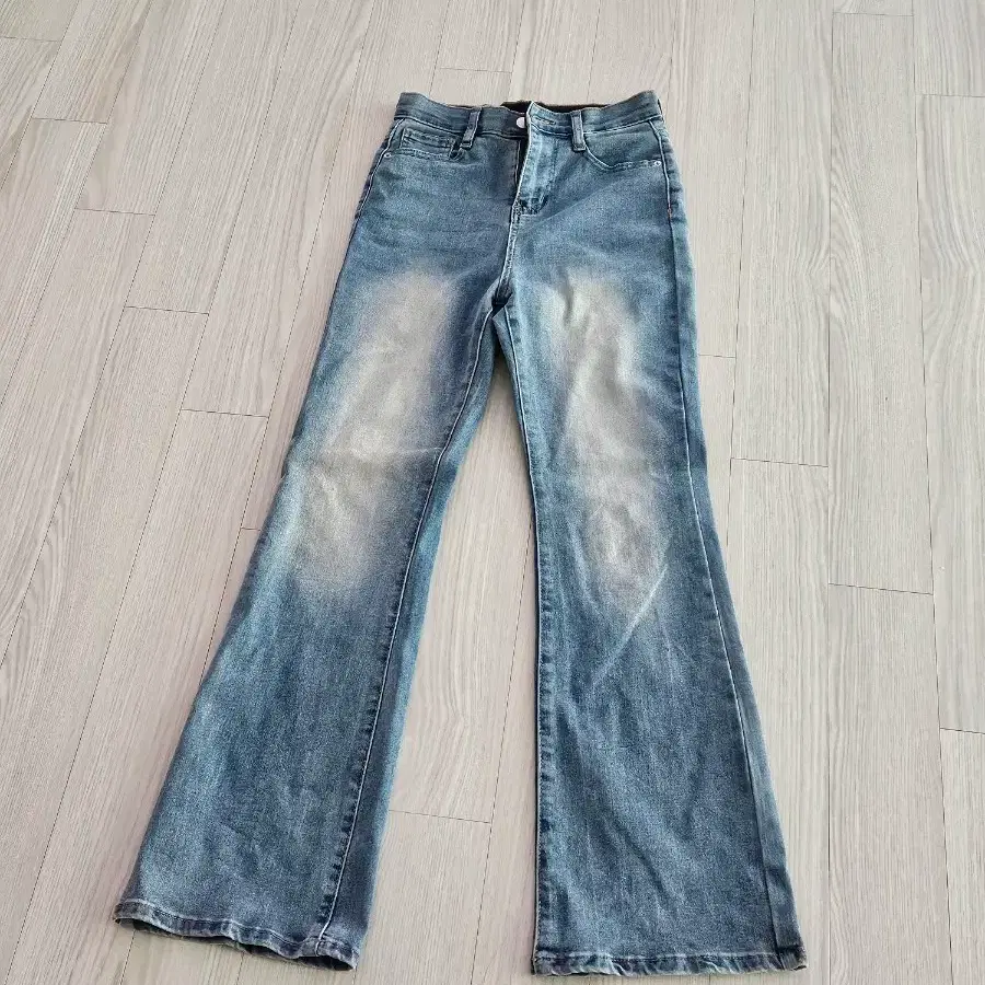 워싱 부츠컷 팬츠