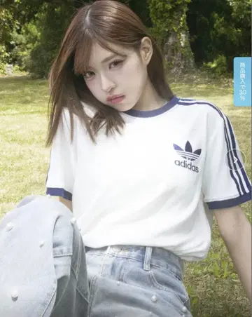 adidas 아디다스 W TERRY 3ST TEE 숏 슬리브