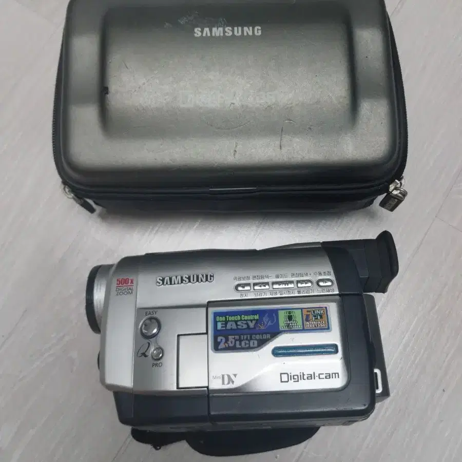 삼성 vm-a605l 빈티지 디지털캠코더.디지털카메라