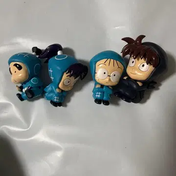 닌타마 란타로 미니 피규어 4개 세트