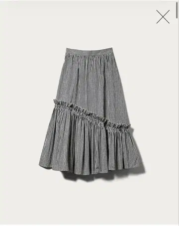 [ 새상품급 ] UNITED ARROWS 타프타 스커트 개더