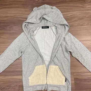 mercibeaucoup. 곰 귀 보아 포켓 후드티