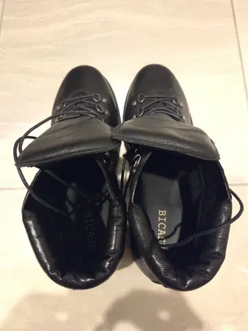 BICASH 비카쉬 가죽 부츠 블랙 42