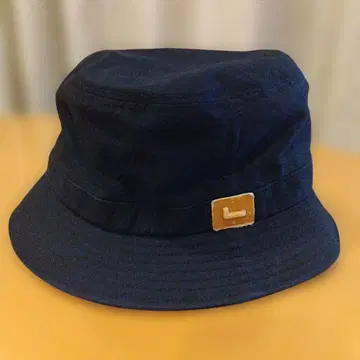 Lancel (란셀) 블랙 버킷햇 면 100% 모자