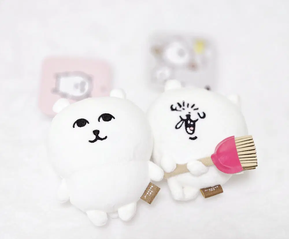 나가노마켓 농담곰 그윽곰 + 꽃가루곰 마스코트 set